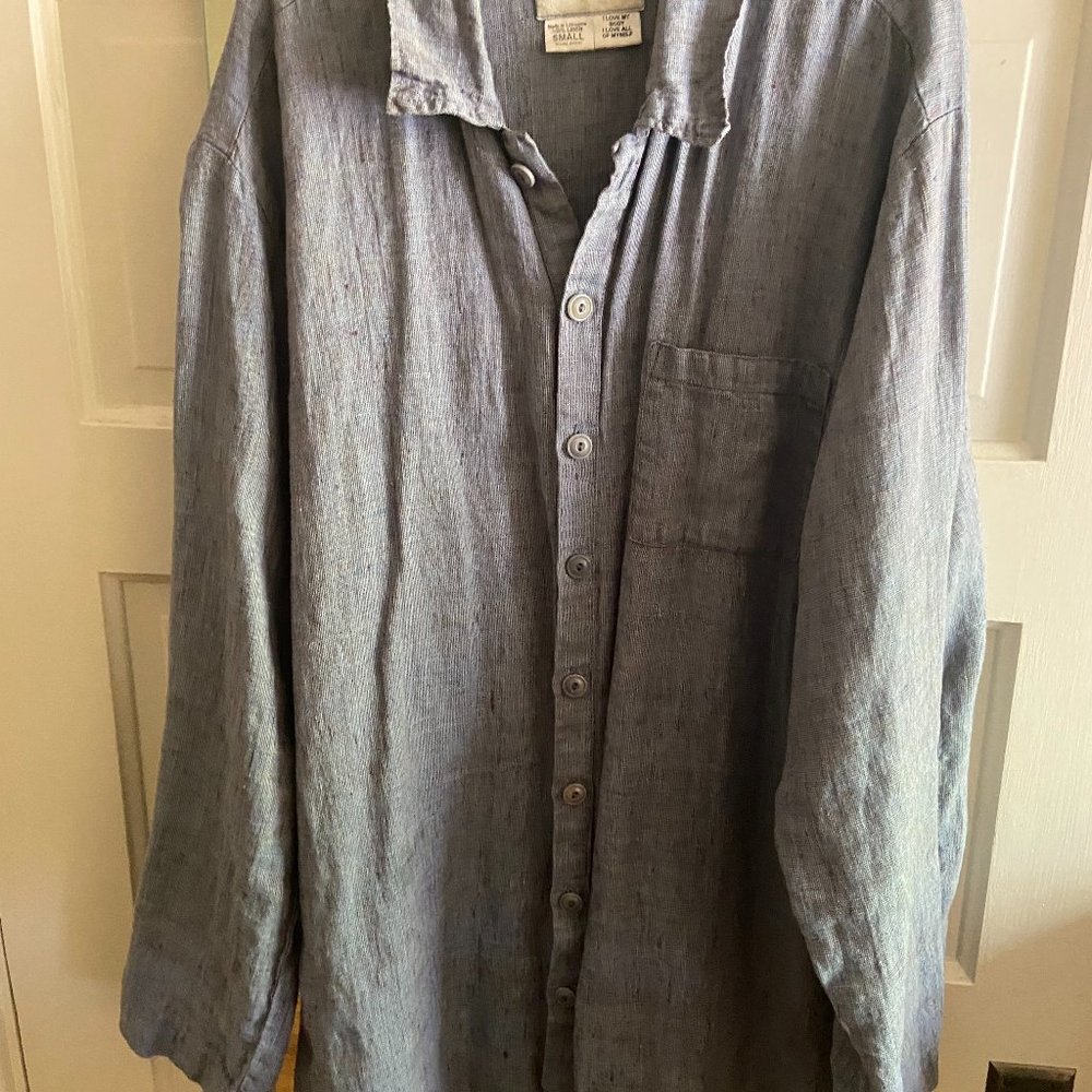 womens linen shirt
